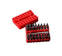 33 Pezzi Cacciavite Elettrico Bit Esagonale Plum Blossom Tre Artigli Scanalato Cacciaviti Accessori Impermeabile Bit Holder Scatola Rossa