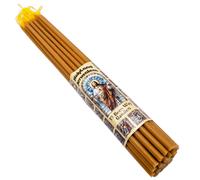 33 pezzi Santa Chiesa 100% pura cera d'api candele Gerusalemme Gesù Cristo 11...