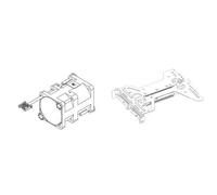 RISER.330-BCVV/DELL - Carte di montaggio PCI-E Config 2 Butterfly Gen4 Riser (x8/x8) PowerEdge R360 CK.