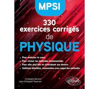 330 exercices corrigés de Physique - MPSI