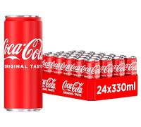 330 ml di Coca-Cola (Pack di 24 x 330 ml)