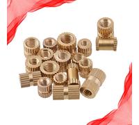 330 Pcs Cup Point Screws Solid Brass Grub Dadi Serraggio Tipo Zigrinato