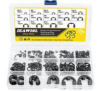 330 Pezzi Assorti E-clip Anello, Interno Anello di Sicurezza, Clips Pinza a Scatto - M1.5 M2 M2.5 M3 M3.5 M4 M5 M6 M7 M8 M9 M10 M12 M15 E-Clips Anelli Di Sicurezza Per Cuscinetti, Ingranaggi