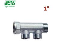 3300 - Collettore 1'' M-F 2 vie componibile interasse 36 mm - FAR
