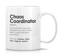 330Ml Coffee Mug Chaos Coordinator Mug Ceramica Tazza Classic Mug Lavabile Tea Cup Per Microonde Viaggiare Cereali