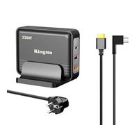 330W Caricatore per computer portatile GaN a 3 porte RZ09-02886 PD 3.0, adattatore di ricarica rapida per laptop da gioco e ingegneria, compatibile con Razer Blade 14/15/16/17/18