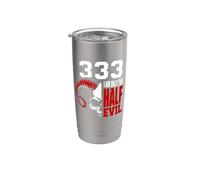 333 I am solo the mezzo devil Bicchiere termico in acciaio inox doppia parete