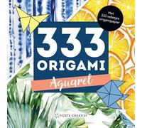 333 Origami Aquarel: met 333 velletjes origamipapier