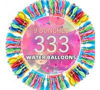 333 Pcs Gavettoni,Palloncini Acqua,Water Balloons,Palloncini D Acqua Per Bambini,Bombed Acqua Palloncini,Happy Water Bomb,Giochi Piscina.