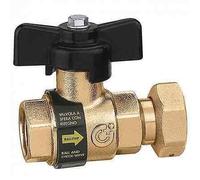 333500 BALLSTOP 3/4" F x calotta 3/4" F Valvola a sfera con ritegno CALEFFI