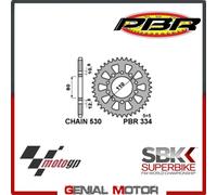 334 40 C45 Corona PBR Passo 530 - 40 Denti per TRIUMPH TROPHY 2000 > 2003