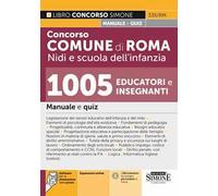 335/RM Concorso Comune di Roma Nidi e scuola dell'infanzia - 1005 Educatori e Insegnanti - Manuale e quiz