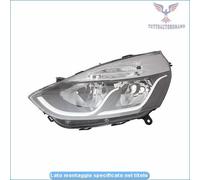 3358Bbm4 Faro Proiettore Anteriore Sx Per Renault Clio 2012-10>2016-04 2016-06>2