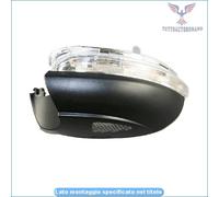 3358Bjex Fanale Retrovisore Sx Per Volkswagen Golf Vi 2008-11>2012-09