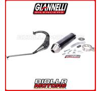 33652HF+33653HF MARMITTA GIANNELLI DERBI DRD Edition 50 SM 2003-2007 CARBONIO