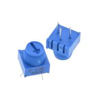 3386P-1-103 1k 2k 5k 10k 20k... 0,5 W, 1/2 W Pin PC Foro passante Trimmer Potenziometro Turno Regolazione dall'alto 5 PZ/LOTTO(20K Ohm)