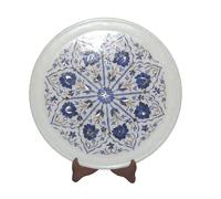 33cm x Marmo Piastra Inserto Pietra Dura Fatto a Mano Craft Arredo Casa E Regalo