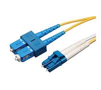 33FT Tripp Lite LC Singlemode till SC Singlemode Duplex 8.3/125 Fiberoptisk Patch Kabel - Gul