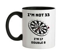 33rd Compleanno Freccette - Tazza IN Ceramica - Trenta Tre 33 Regalo Anni