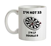 33rd Compleanno Freccette - Tazza IN Ceramica - Trenta Tre 33 Regalo Anni