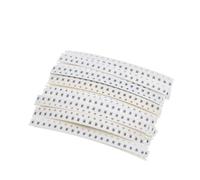 33valuesX 20 pezzi = 660 pezzi 0603 0805 1206 Kit resistore assortito da 1R a 1M Ohm 1% SMD Kit campione fai da te 3.3R 5.1R 10R 47R 62R 82R 1K 10K(0603 660PCS)