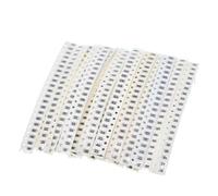 33valuesX 20pcs=660pcs 0603 0805 1206 Resistor Kit Assorted 1R to 1M ohm 1% SMD Sample Kit DIY 3.3R 5.1R 10R 47R 62R 82R 1K 10K NWPNLXEA(0603 660PCS)