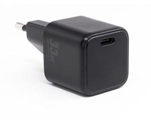 33W USB-C Nano Single Port - Charger, GaN Technology - 5V2A-20V1.5A USB PD Plug: USB-C EU Wall - Compatible with all brands of NEW