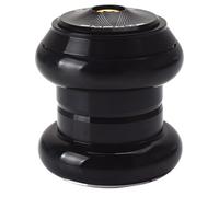 34-34 mm - Set di sterzo per bicicletta, in lega di alluminio con cuscinetti, per manubrio da 1,3", forcella senza filettatura, adatto per alcuni telai Giant (nero)