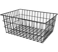 34.53.36 Cestino Bici Posteriore "Torino" Nero Misure massimo ingombro Cm 53x36x22h, è Necessario il Portapacchi