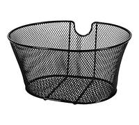 34.54.01 Cestino Bici Anteriore Nero Ovale In Rete "Jolly" Misure massimo ingombro Cm 38x29x18h, è Necessario il Portapacchi