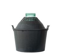 34 l Bombola a palla a bocca larga, vetro, bocca: chiusura a vite