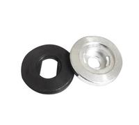 34 mm Parte Nero Finitura Argento Macchina di Ricambio Taglio del Marmo per il Taglio di Acciaio Legato - Diametro Piastra Macchina 4100 (1 Coppia)