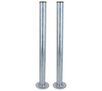 34 mm Prop Drop Stand lungo 460 mm per rimorchio Jockey Leg 2 CONFEZIONI