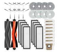 34 pezzi compatibili con Xiaomi Mijia Omni 1S, B116, B101CN, X10+ / Dreame L10s Ultra, L10 Ultra Main Side Brush Filter Mop Dust Bags Parts