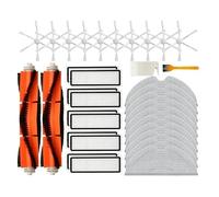 34 pezzi di ricambio compatibili con Xiaomi Mi Robot Vacuum Mop 2, 1C, STYTJ03ZHM Ricambio Ricambio Spazzola Laterale Principale Filtro Hepa Mop Accessori