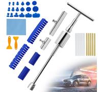 34 Pezzi Kit Tirabolli per Carrozzeria, Riparazione Ammaccature Carrozzeria Auto