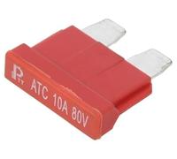 340027-80V Fusibile: fusibile 10A 80VDC per automobili 19mm rame ESKA