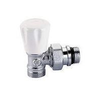 340402 1/2" Valvola manuale per radiatori, attacchi a squadra CALEFFI