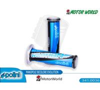 341.0036 COPPIA MANOPOLE UNIVERSALI POLINI MOTO SCOOTER ROAD EVOLUTION 22 24mm