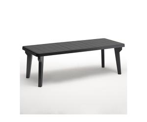 3410 Q.TA' 1 TAVOLO BERGEN 160/220X90XH74CM ANTRACITE