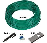 3414002 accessorio e componente per tagliaerba Kit di fili ad anello, Limite verde, Kit di fili ad anello, Einhell, FREELEXO, Nero, Verde, 170000 mm, 3,4 kg