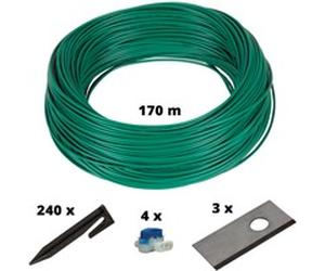 3414002 accessorio e componente per tagliaerba Kit di fili ad anello, Limite verde, Kit di fili ad anello, Einhell, FREELEXO, Nero, Verde, 170000 mm, 3,4 kg