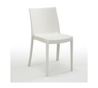 3422 Q.TA' 1 SEDIA POLIPROPILENE PERLA BIANCO