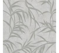 34286 - The New Design Libro Albero Foglia Argento Grigio Galerie Carta da