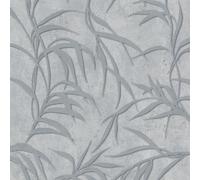 34287 - The New Design Libro Albero Foglia Argento Grigio Galerie Carta da