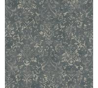 34296 - The New Design Libro Damasco Argento Grigio Galerie Carta da Parati