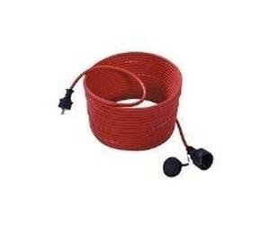 343.373, 15 m, 1 prese d'arma, esterno, rosso, neoprene, gomma, 250 V. NEW