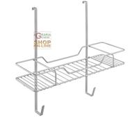 34376 METALTEX IRONY GANCIO DA PORTA PER ASSE DA STIRO E ACCESSORI CM. 47 x 17 x
