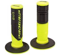 344114 COPPIA MANOPOLE PRO GRIP 801 NERO/GIALLO