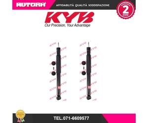 344810 Coppia ammortizzatore post adatto a Renault Clio III (MARCA KAYABA).